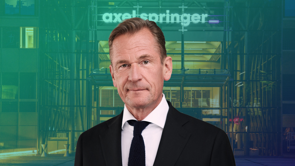Dr. Mathias Döpfner, Vorstandsvorsitzender der Axel Springer SE
