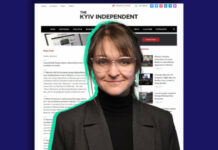 Daryna Shevchenko, CEO von Kyiv Independent