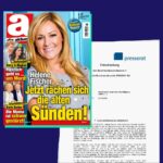 Ein Cover von „Die Aktuelle" der Funke Mediengruppe ist im Dezember 2024 Thema beim Presserat.