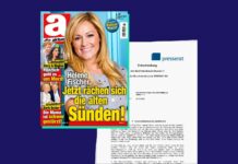 Ein Cover von „Die Aktuelle" der Funke Mediengruppe ist im Dezember 2024 Thema beim Presserat.